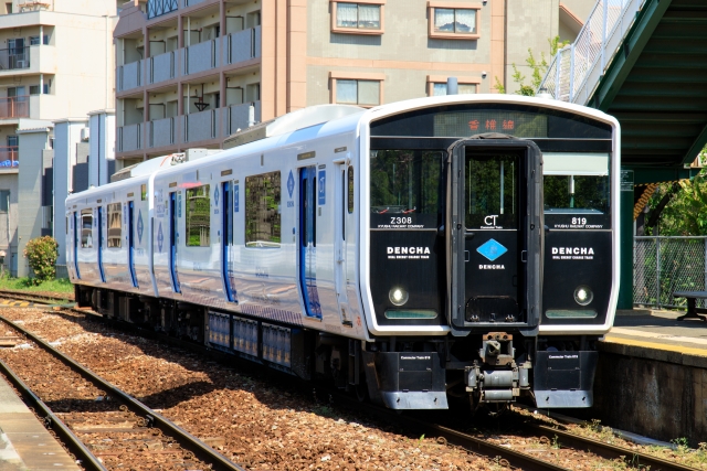 列車の装飾